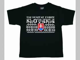 Slovakia - Slovensko olympisjké tričko  " čičmany "   čičmanské  vzory a motívy detské tričko 100%bavlna Fruit of The Loom